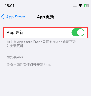 三门峡苹果15维修中心如何让iPhone15APP自动更新